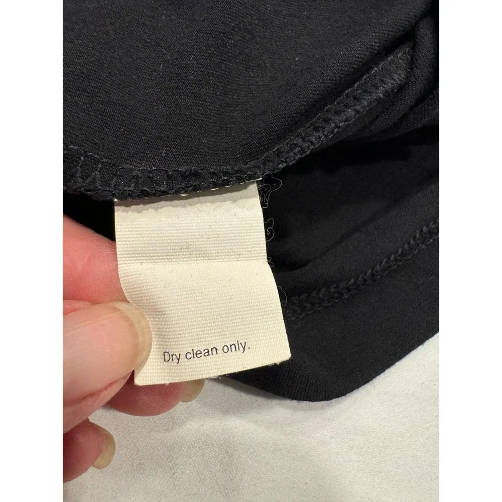 J.Crew Sleeveless Maxi Dress Jersey‎ Knit V-Neck Stretch Small Black Excellent